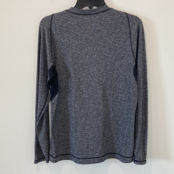 Mens Lululemon Mens Gray Pullover Training Long Sleeve - Picture 4 of 7